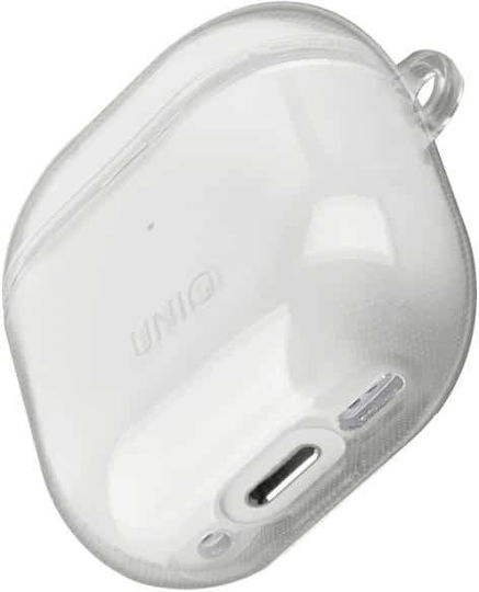 Uniq Glase Case Silicone in Transparent color for Apple AirPods 4