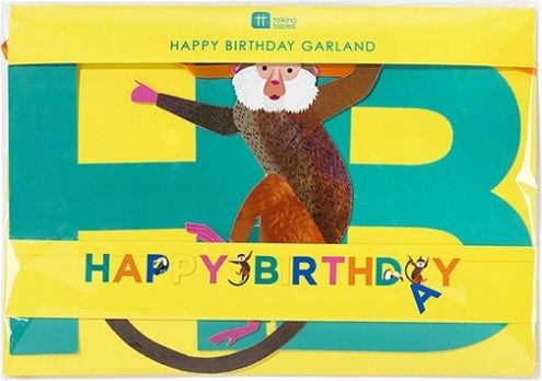 Γιρλάντα Happy Birthday Animals