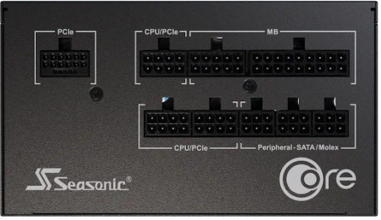 Seasonic Core GX ATX 3 (2024) 750W Black Computer Power Supply Full Modular 80 Plus Gold