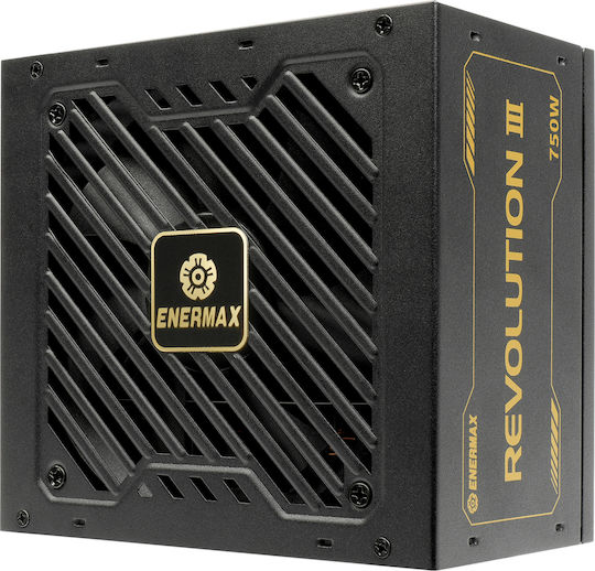 Enermax Revolution III 750W Negru Sursă de Alimentare Calculator Complet modular 80 Plus Gold