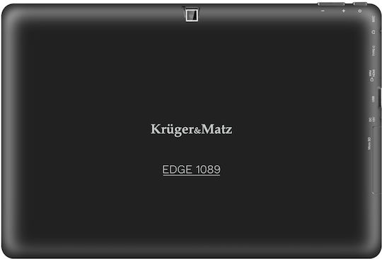 Kruger & Matz Edge 1089 10.1Inches Tablet (8GB/256GB) Black