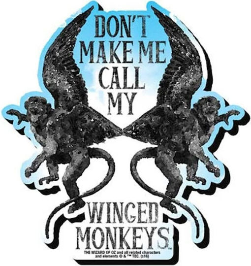 Wizard Oz Funky Chunky Monkey Magnet