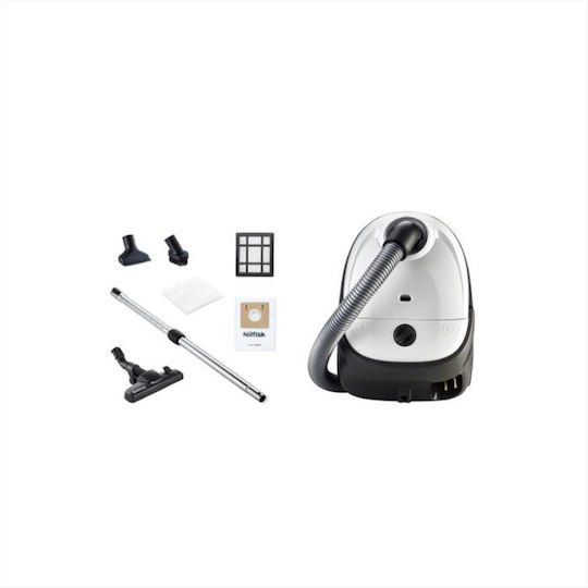 Nilfisk One WB10P05A-HB15 Vacuum Cleaner 750W Bagged 2.1lt White