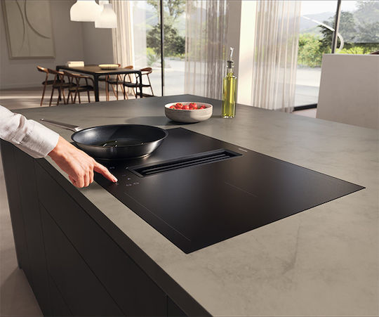 Miele Smart Induction Cooktop Autonomous with Hood & Child Lock Function 80x52εκ.