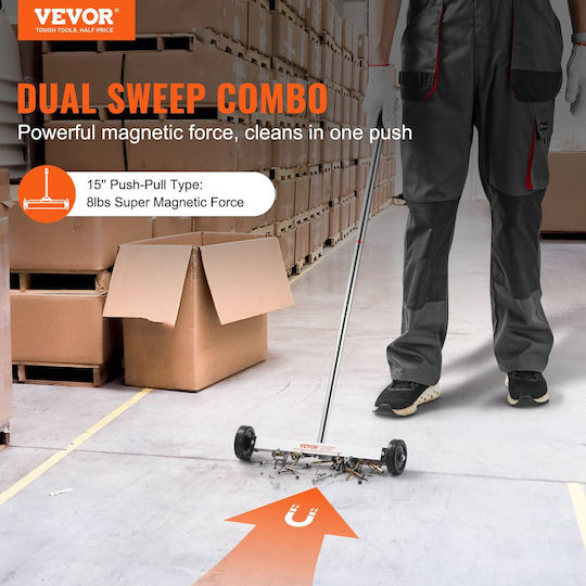 Vevor TLSCXQSQ15INAV9IEV0 Manual Push Sweeper