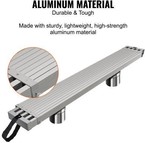 Telescopic Aluminum Scaffold Vevor 9-15 Ft 500 Lb Ksssjsjb915ybq5hjv0