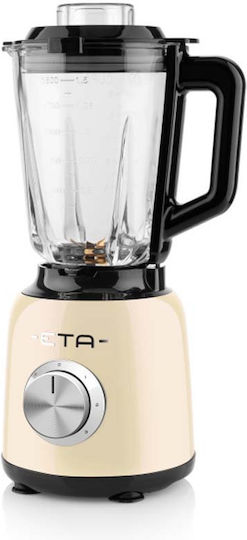 ETA Storio Μπλέντερ με Γυάλινη Κανάτα 1.5 lt 1200W Μπεζ