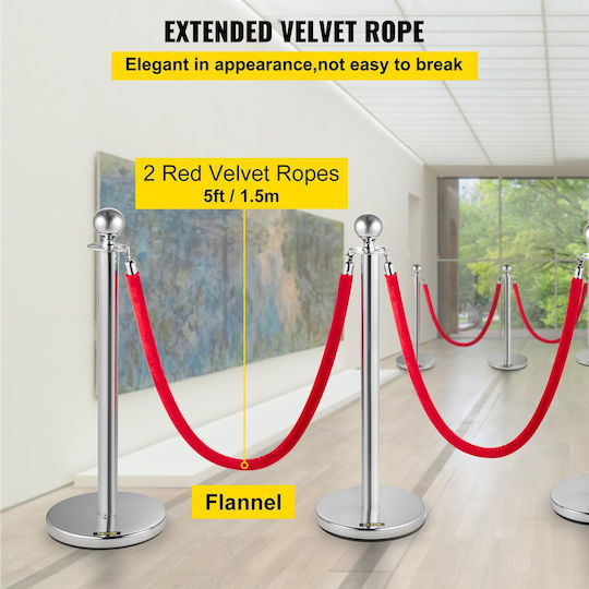 Vevor Silver 1.524m GLZYS1.5M2GHRS4JTV0