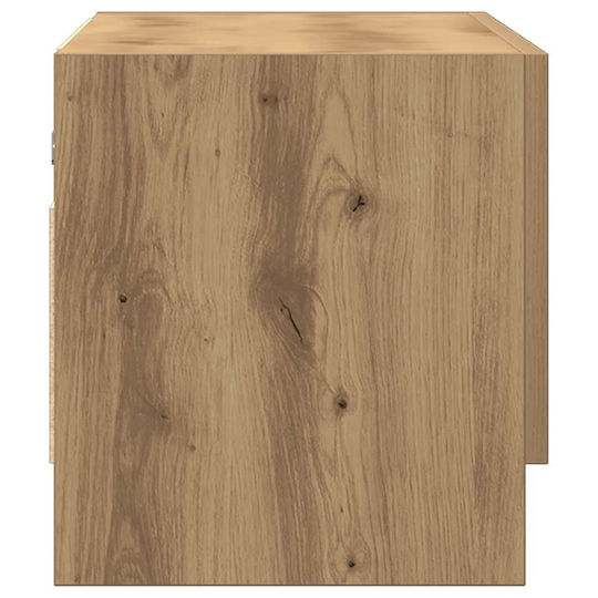 vidaXL Ντουλάπι Μπάνιου 70x32.5x35cm Δρυς