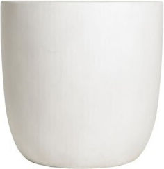 Harmony Pot Ceramic Grey Light 43x43x43cm.
