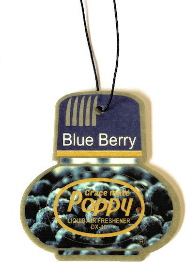 Poppy Grace Mate Car Air Freshener Tab Pendand