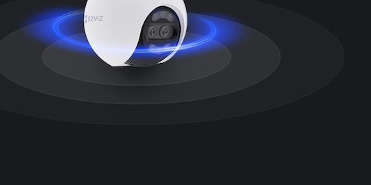 Ezviz H80x IP Cameră Duală De Supraveghere Wi-Fi 4K Rezistentă La Apă Cu Comunicare Bidirecțională Și Obiectiv 4mm