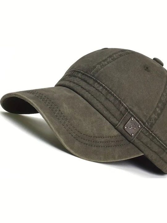 Luciano Faketti Hat Men Women Casual Vintage Dad Hat Adjustable Trucker Style Subtle Outdoor Dress Olive