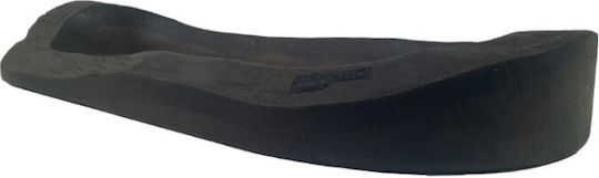 Nakaro Wood Serving Bowl Oval Wooden Black 40x22cm
