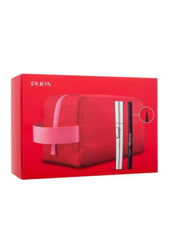 Pupa Vamp! Set de machiaj pentru față și corp Ochi cu trusă 3buc