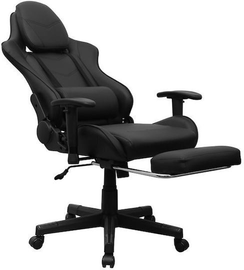 Ravenna 040164 Gaming Chair with Adjustable Arms and Footrest Black