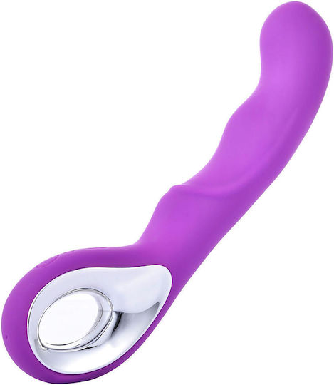 Вибратор G-Spot 20см Лилав