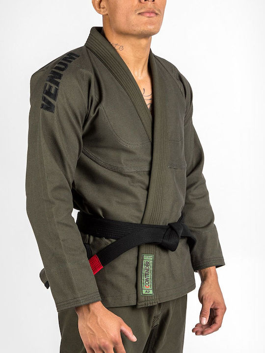 Venum Contender Evo Ανδρική Στολή Brazilian Jiu Jitsu Πράσινη