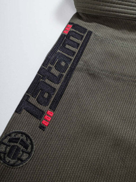 Tatami Fightwear Tatami Elements Kids Brazilian Jiu Jitsu Uniform Green