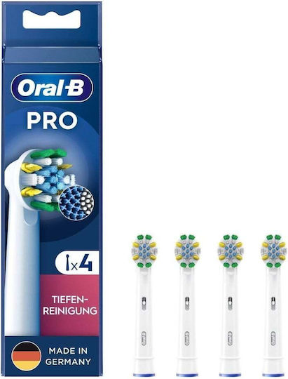 Oral-B Floss Action CleanMaximiser Replacement Heads for 860885 4pcs
