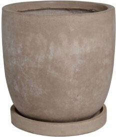 Harmony Topf Keramik Taupe 80x80x77cm.