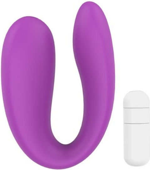 Play Together Stimulator Vibrator for Couples Purple