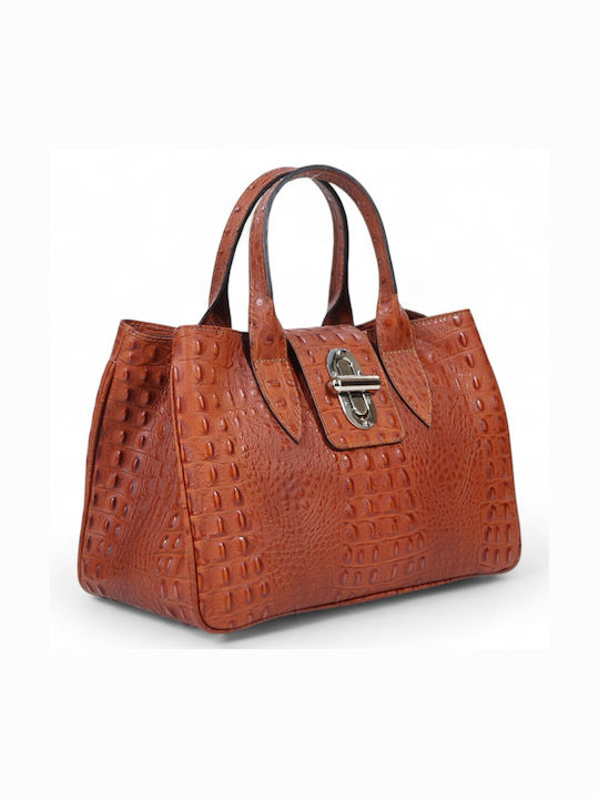 Passaggio Leather Geantă de damă Tote De mână Roșie