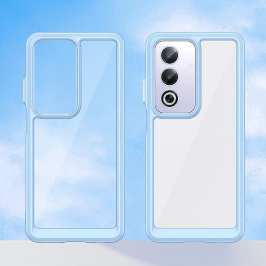 Acrylic Back Cover Πλαστικό / Σιλικόνης Γαλάζιο (Oppo A80 5G)