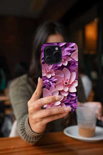 Sonique 3D Flower Series Case for Apple iPhone 12 Pro Pink