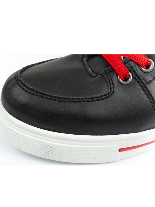 Kinderstiefeletten mit Klettverschluss Schwarz