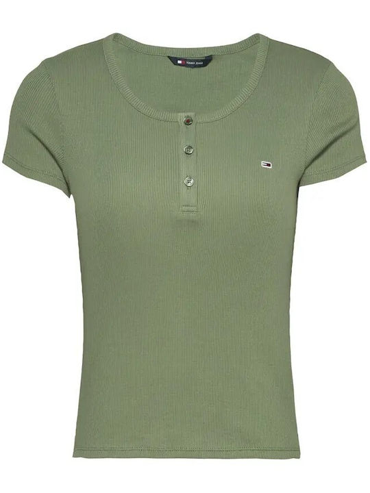 Tommy Hilfiger T-Shirt Green DW0DW19502-MR6