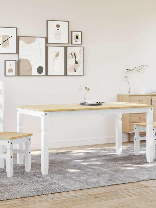 Τραπεζαρία με 2 Καρέκλες 160x80εκ.