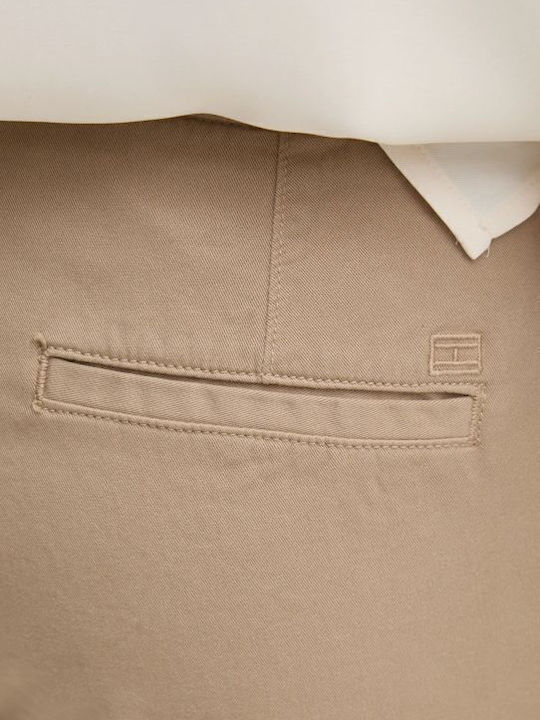 Damen Chino Hose in Schlanker Passform Beige