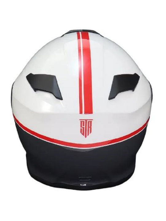 STR Balance Κράνος Μηχανής Flip-Up ECE 22.06 1650gr με Sunvisor