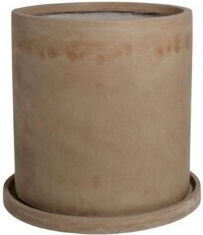 Harmony Pot Ceramic Taupe 30x30x32.5cm.