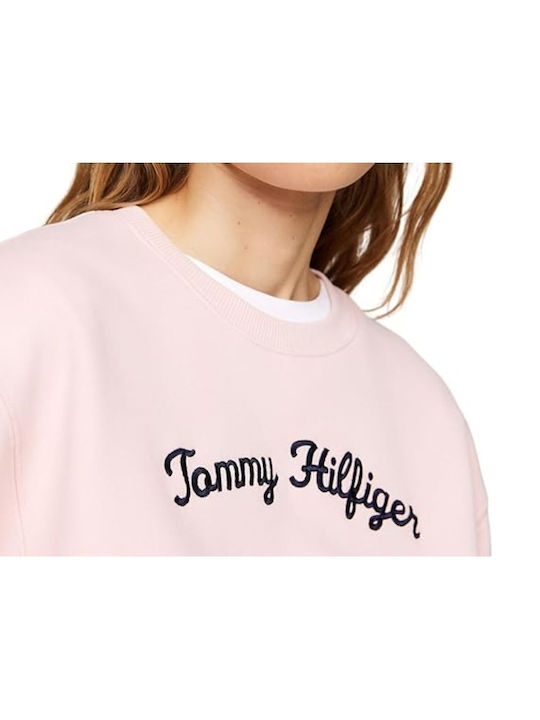 Tommy Hilfiger Women's Long Sweatshirt Pink