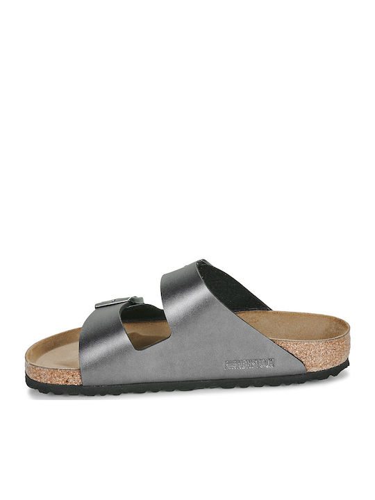 Arizona Bf Metallic Sandale Casual Damă Gri Fit Regular