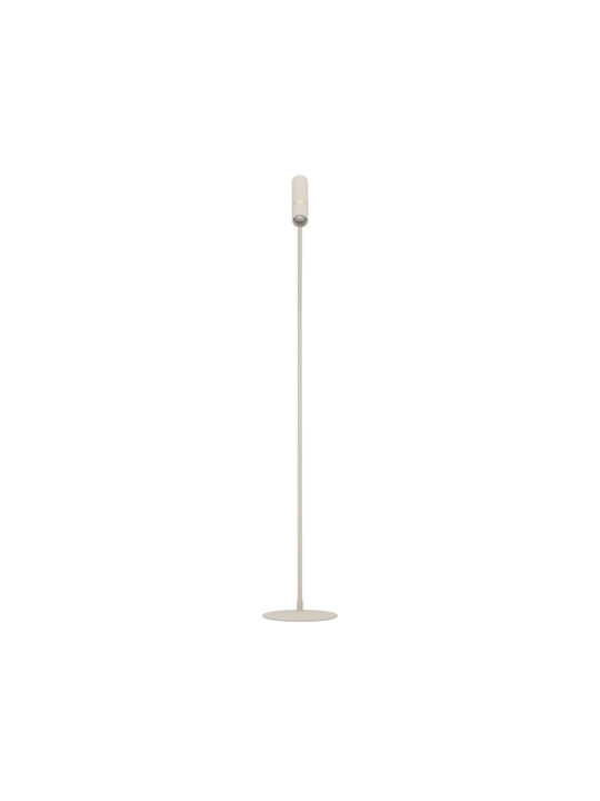 Eglo Floor Lamp H158.5cm. with Socket for Bulb GU10 Beige