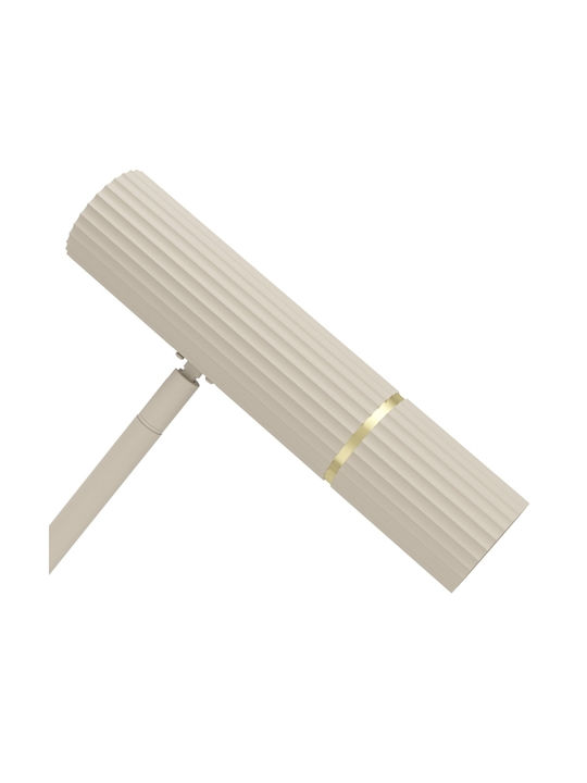Eglo Floor Lamp H158.5cm. with Socket for Bulb GU10 Beige