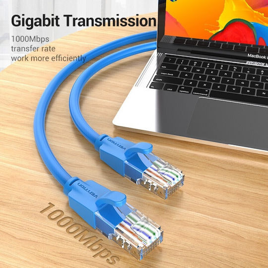 Vention U/UTP Cat.6 (Gigabit) Network Cable Ethernet 1m Blue