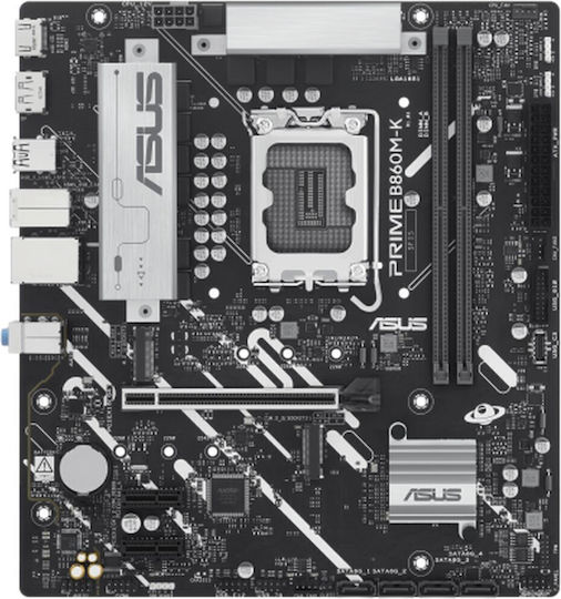 Asus Prime B860M-K Motherboard Micro ATX με Intel 1851 Socket 90MB1JT0-M0EAY0