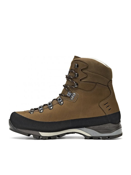 Asolo Nuptse Gv Mm Men's Hiking Boots Waterproof with Gore-Tex Membrane Brown