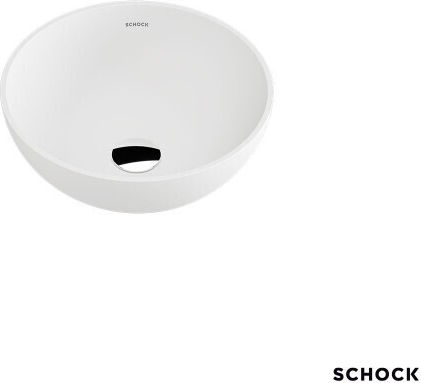 Schock Επικαθήμενος Νιπτήρας Πορσελάνης 40x40cm White Matt Schock Επικαθήμενος Νιπτήρας Πορσελάνης 40x40cm White Matt