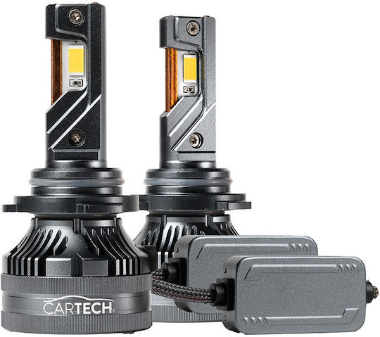 Cartech Lămpi Autoturismului HB4-9006 LED 6500K Alb rece 100W 1buc