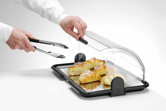 Кутия за хляб с капак Inox Сребриста 40x24x15см Кутия за хляб с капак Inox Сребриста 40x24x15см