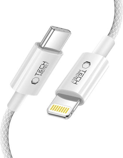 Tech-Protect Ultraboost USB-C to Lightning Cable 27W Gray 2m