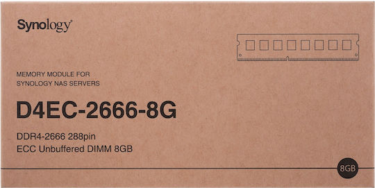 Synology DDR4 με Module 1x8GB και Ταχύτητα 2666 για Desktop
