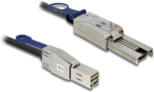 DeLock SAS - Mini-SAS Kabel 3cm Schwarz (83735)
