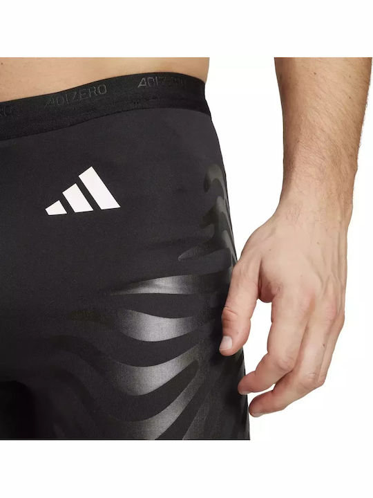 adidas Adizero Herren Sportleggings Kurz Schwarz