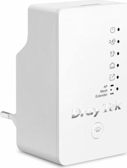Draytek VigorAP 802 Access Point with Mesh Wi‑Fi 5 Dual Band (2.4 & 5GHz) Single Kit